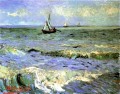 Vincent van Gogh Seascape at Saintes Maries